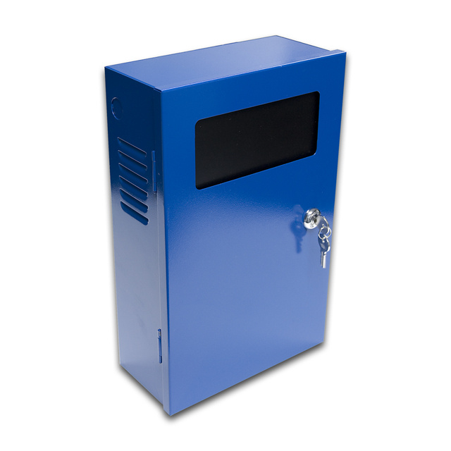 LOCKING WALL MOUNT METAL BOX CABINET ELECTRICAL/ALARM/SYSTEM/KEY/ACCESS CONTROL 