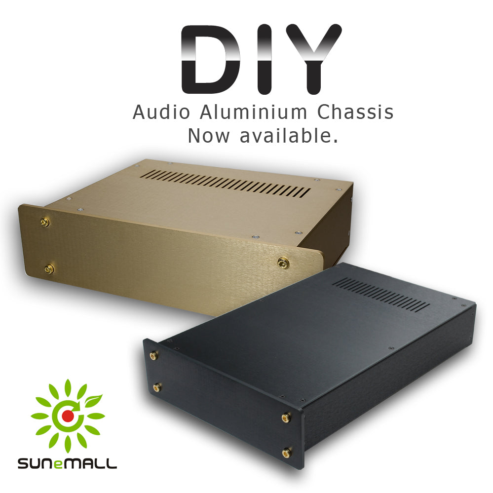 Flat Panel Aluminum Audio Chassis