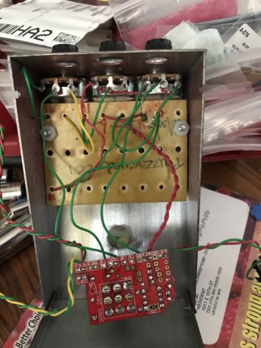 SF842 Tone Bender MKI Enclosure Case Fuzz Guitar Footswitch Box