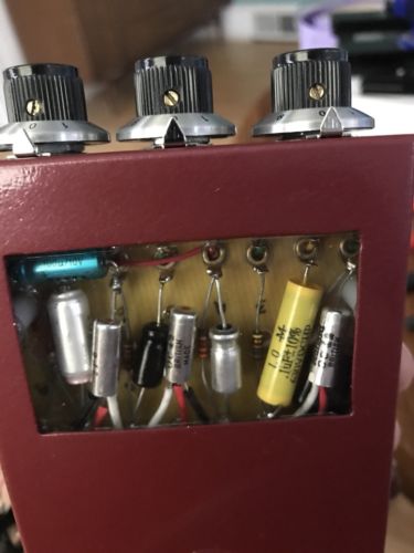 SF842 Tone Bender MKI Enclosure Case Fuzz Guitar Footswitch Box
