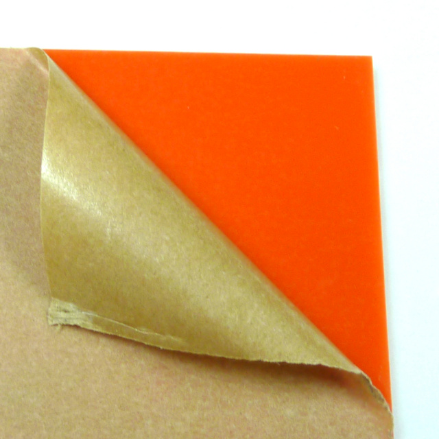 Orange Acrylic Plexigrass Plastic Sheet 2.5mm