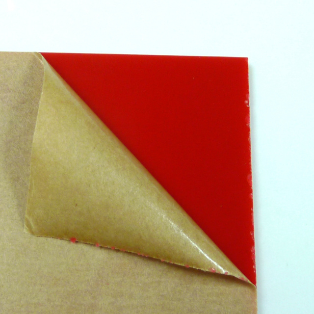 Red Acrylic Plexigrass Plastic Sheet 2.5mm